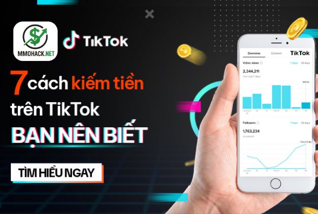 Cách kiếm tiền trên Tiktok